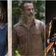 Madison Lintz as Sophia, Andrew Lincoln as Rick Grimes, Jeffrey Dean Morgan as Negan